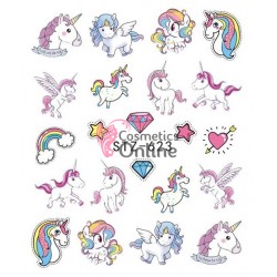 Stickere cu Apa pentru unghii cod STZ 623 Unicorn